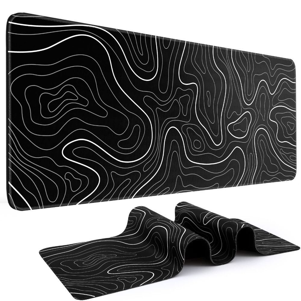 Gaming Keyboard And Mouse Pad - Large Gaming Mouse Pad Anti-Slip Wear-Resistant