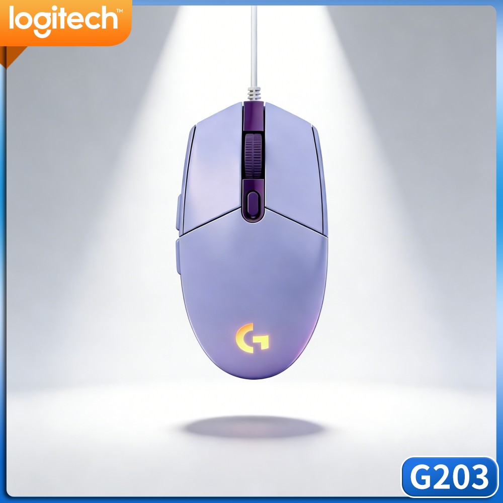 Logitech Mouse G203 - Logitech G203 Wired Gaming Mouse RGB