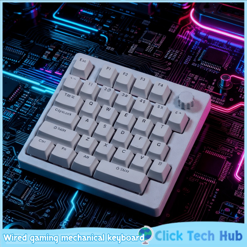 Gaming Keyboard Hand - Wired One Handed Gaming Mechanical Keyboard