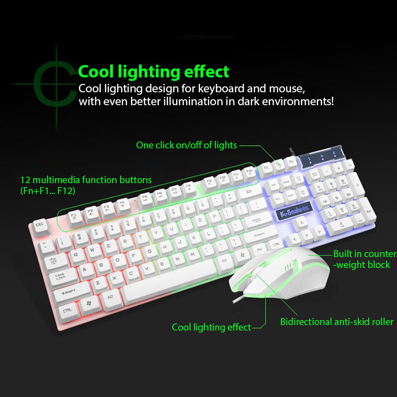 KM320 Keyboard And Mouse Set W - Gaming Keyboard And Mouse Set recension och pris