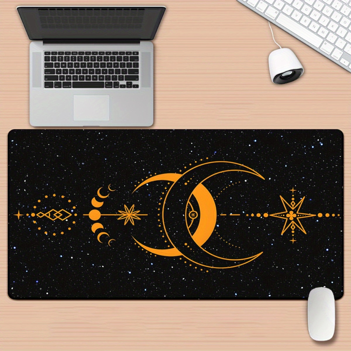 Brand Moon Black HD Printed Pa - Gaming Keyboard Brand recension och pris