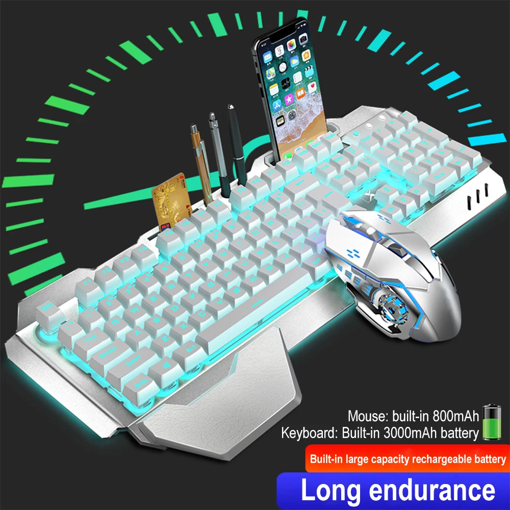 K680 Rechargeable 2.4G wireles - Gaming Keyboard And Mouse Set recension och pris