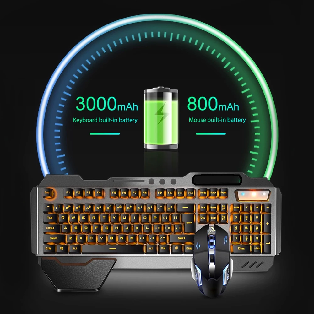 K680 Rechargeable 2.4G wireles - Gaming Keyboard And Mouse Set recension och pris