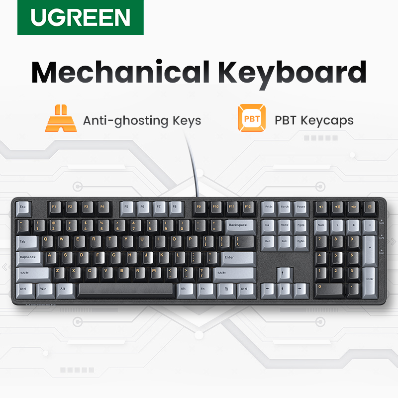 UGREEN Mechanical Keyboard 108 - Keyboard Gaming Mac recension och pris