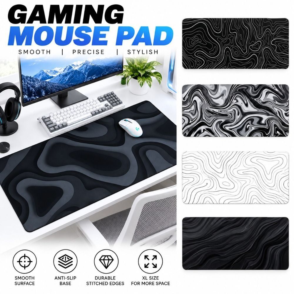 Large Gaming Mouse Pad Anti-Sl - Gaming Keyboard And Mouse Pad recension och pris