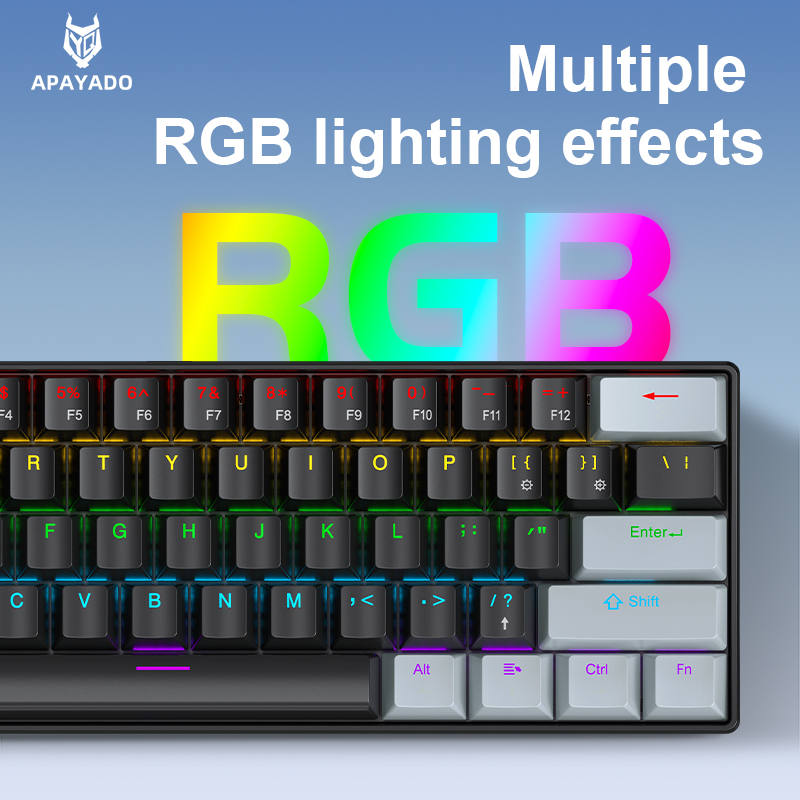 APAYADO K61 Mini Mechanical Ke - Gaming Keyboard Thocky recension och pris