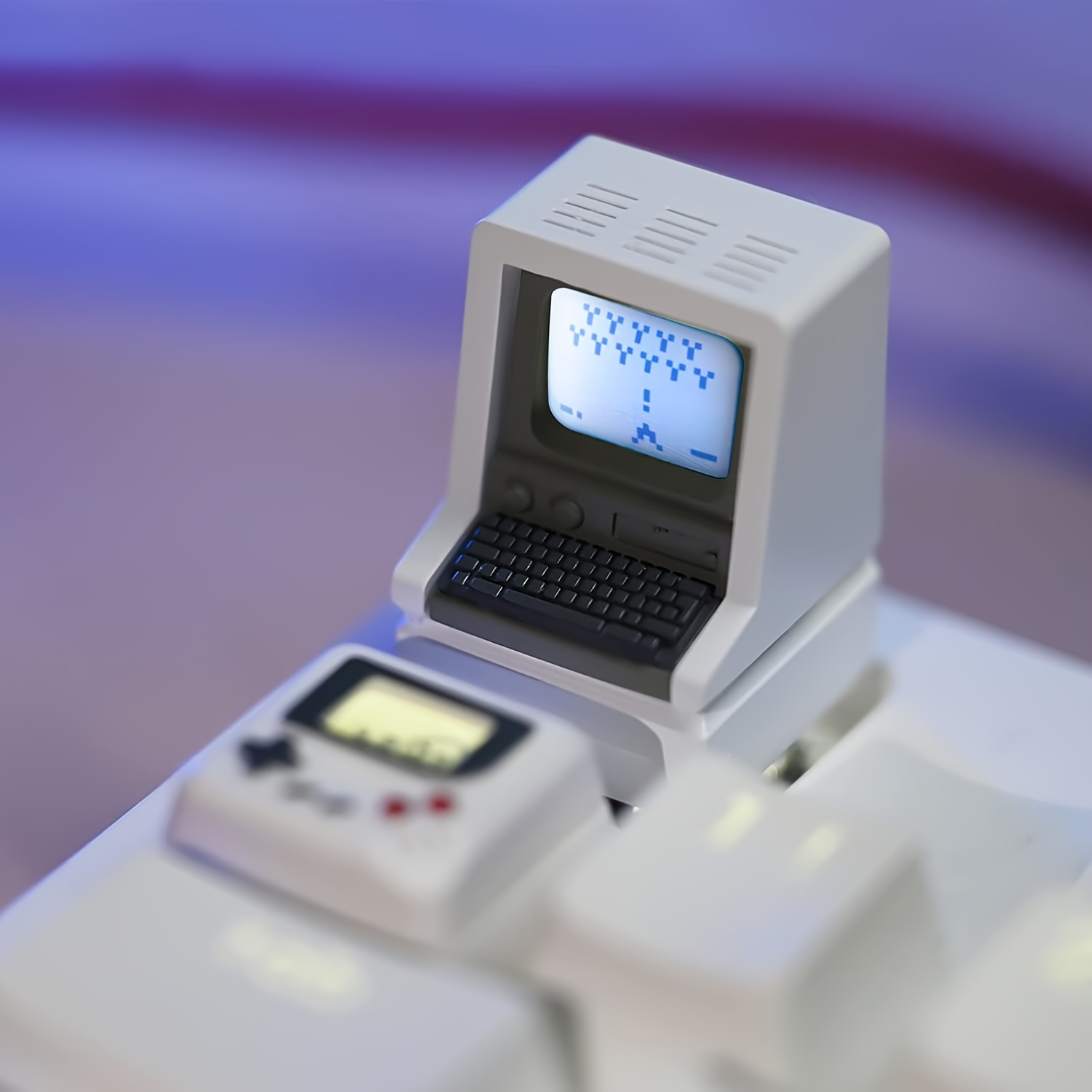 Retro Mac-Inspired Keycaps Dou - Keyboard Gaming Mac recension och pris