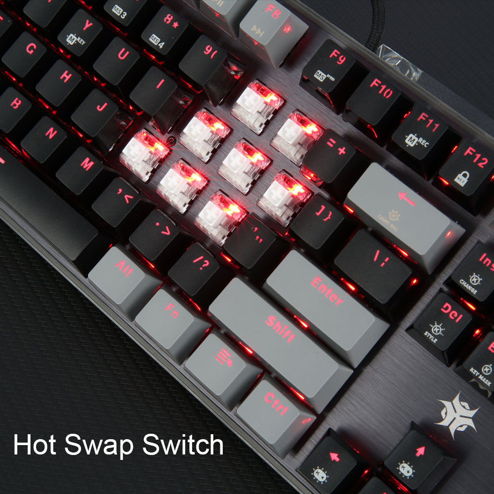 HEXGEARS GK715S Mechanical Key - Keyboard Gaming Mac recension och pris