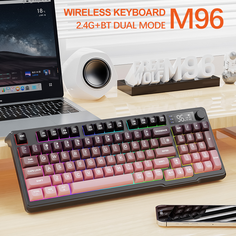 M96 FREEWOLF Multi-Device Gami - Keyboard Gaming Mac recension och pris