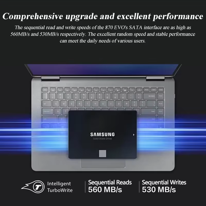 SAMSUNG SSD 870 Evo 2.5'' SATA - Samsung Ssd Evo 870 recension och pris