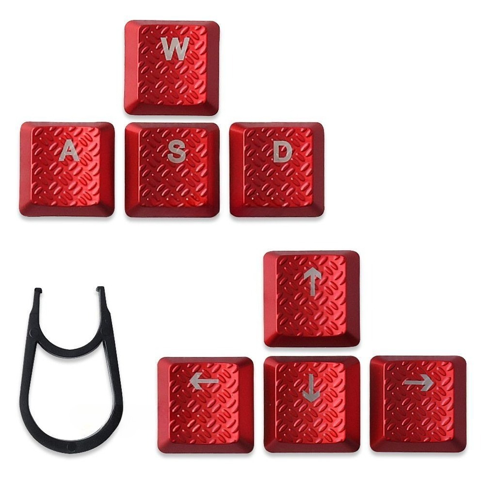 DIY Red Translucent Keycaps fo - Gaming Keyboard Tkl recension och pris