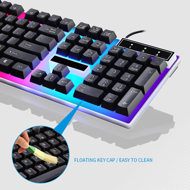 RGB Gaming Keyboard Gamer Keyb - Gaming Keyboard Mouse Combo recension och pris