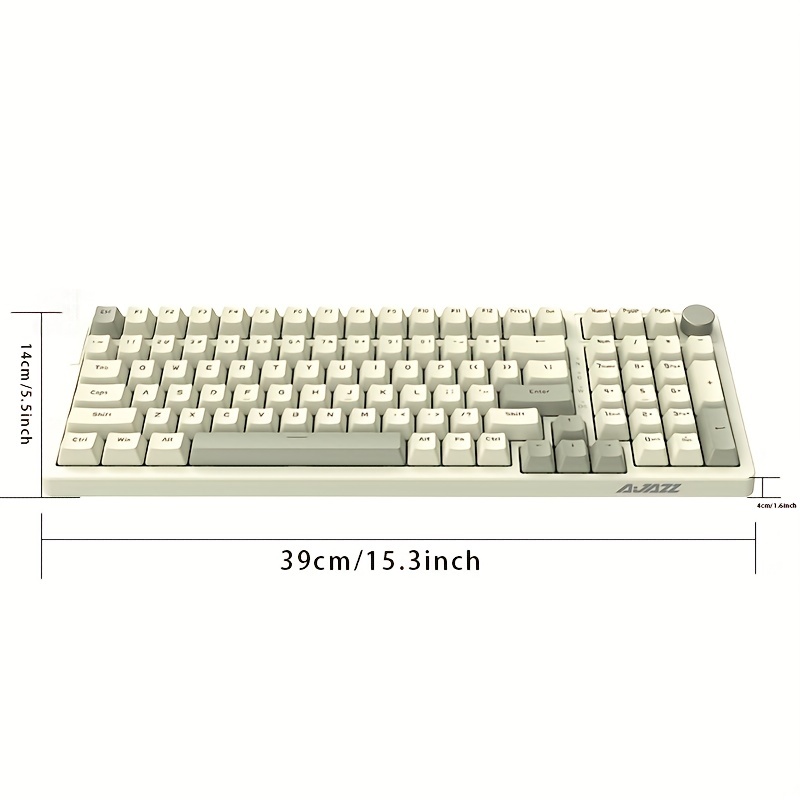 AJAZZ AK992 Retro Wired Mechan - Gaming Keyboard Thocky recension och pris