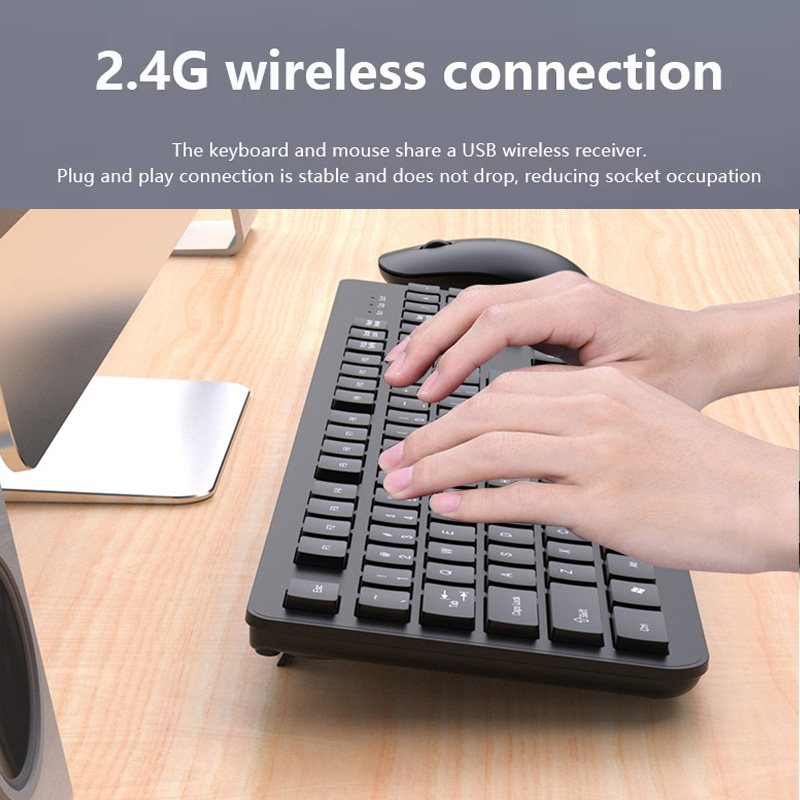 2.4G Wireless Keyboard Mouse S - Gaming Keyboard And Mouse Set recension och pris
