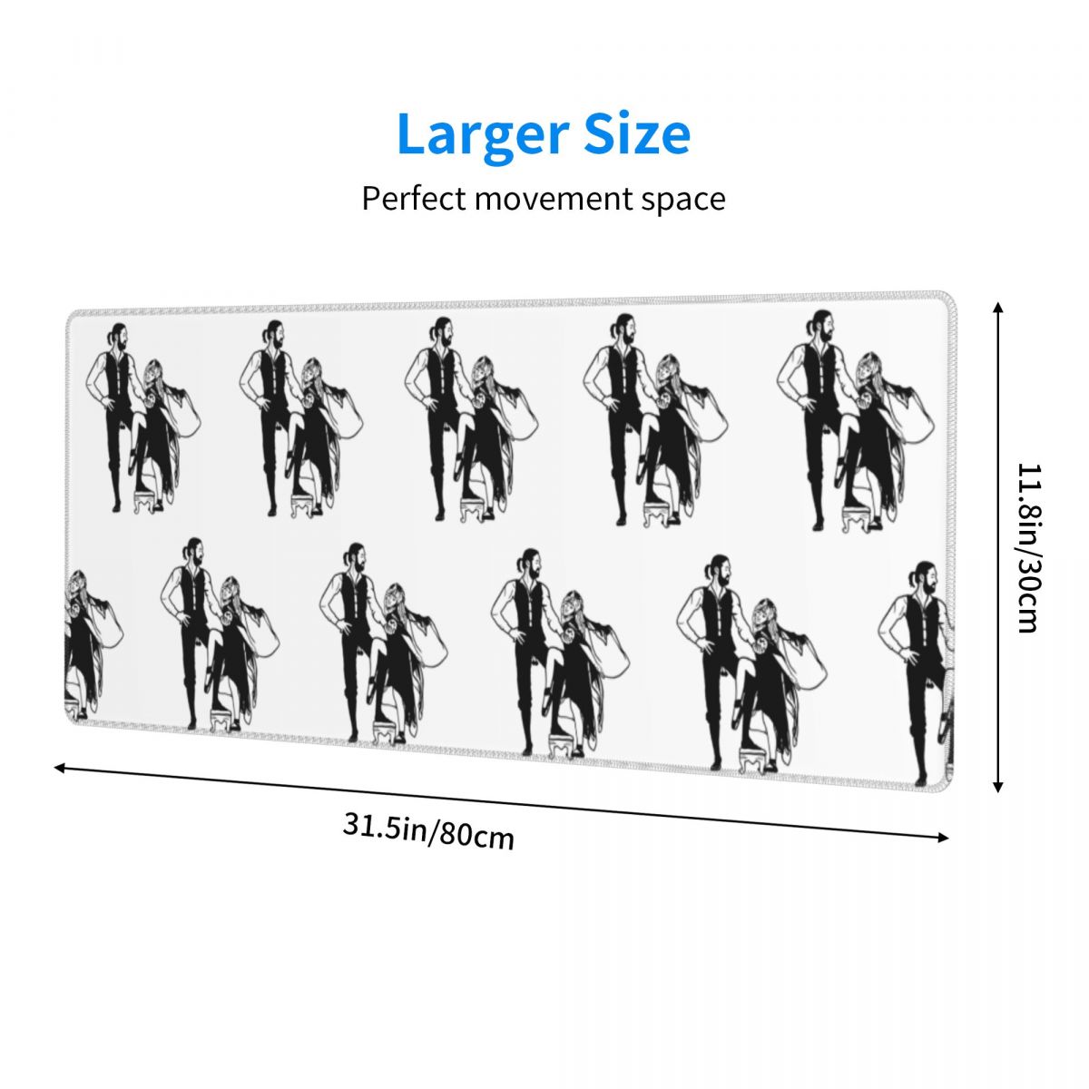 Large Mouse Pad Classic Fleetw - Keyboard Gaming Mac recension och pris
