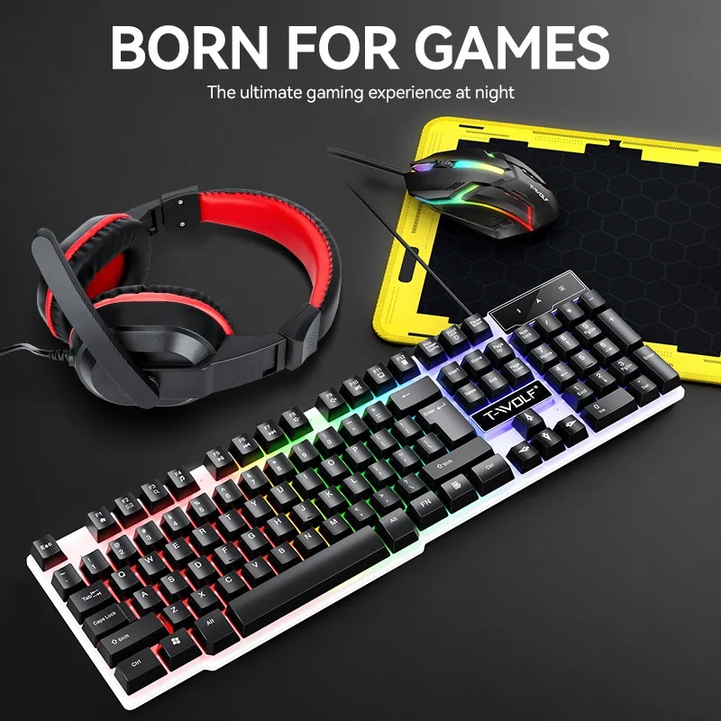 NEW USB Keyboard And Mouse Gam - Gaming Keyboard And Mouse Set recension och pris