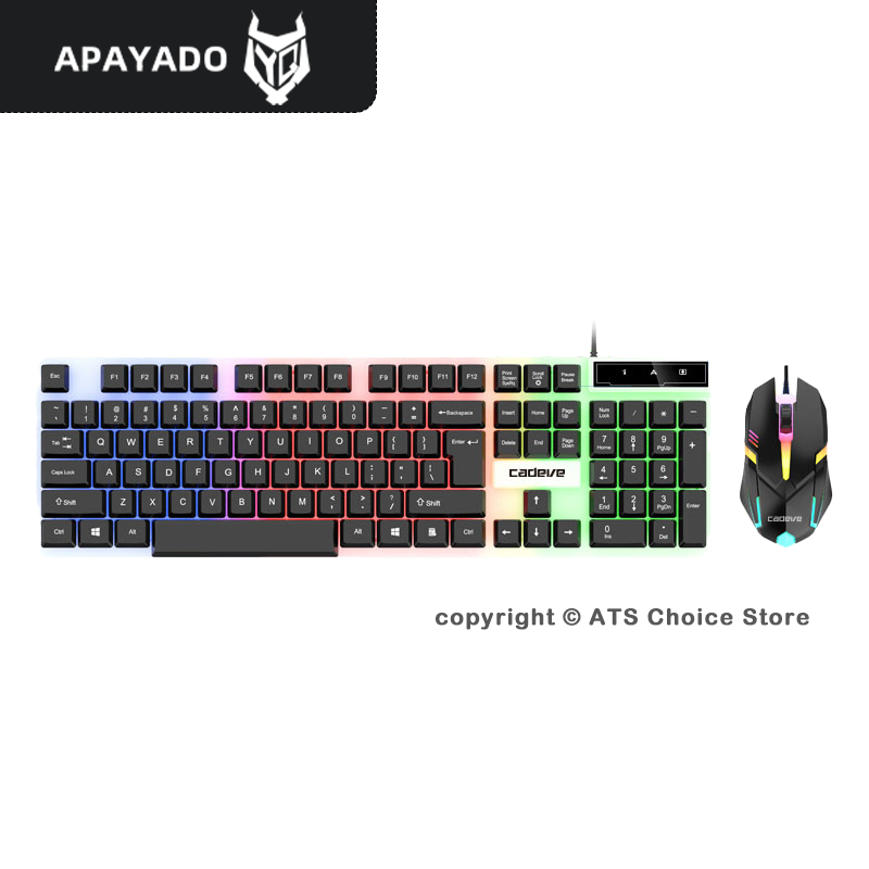 APAYADO LDK9122 Gaming Keyboar - Gaming Keyboard Mouse Combo recension och pris