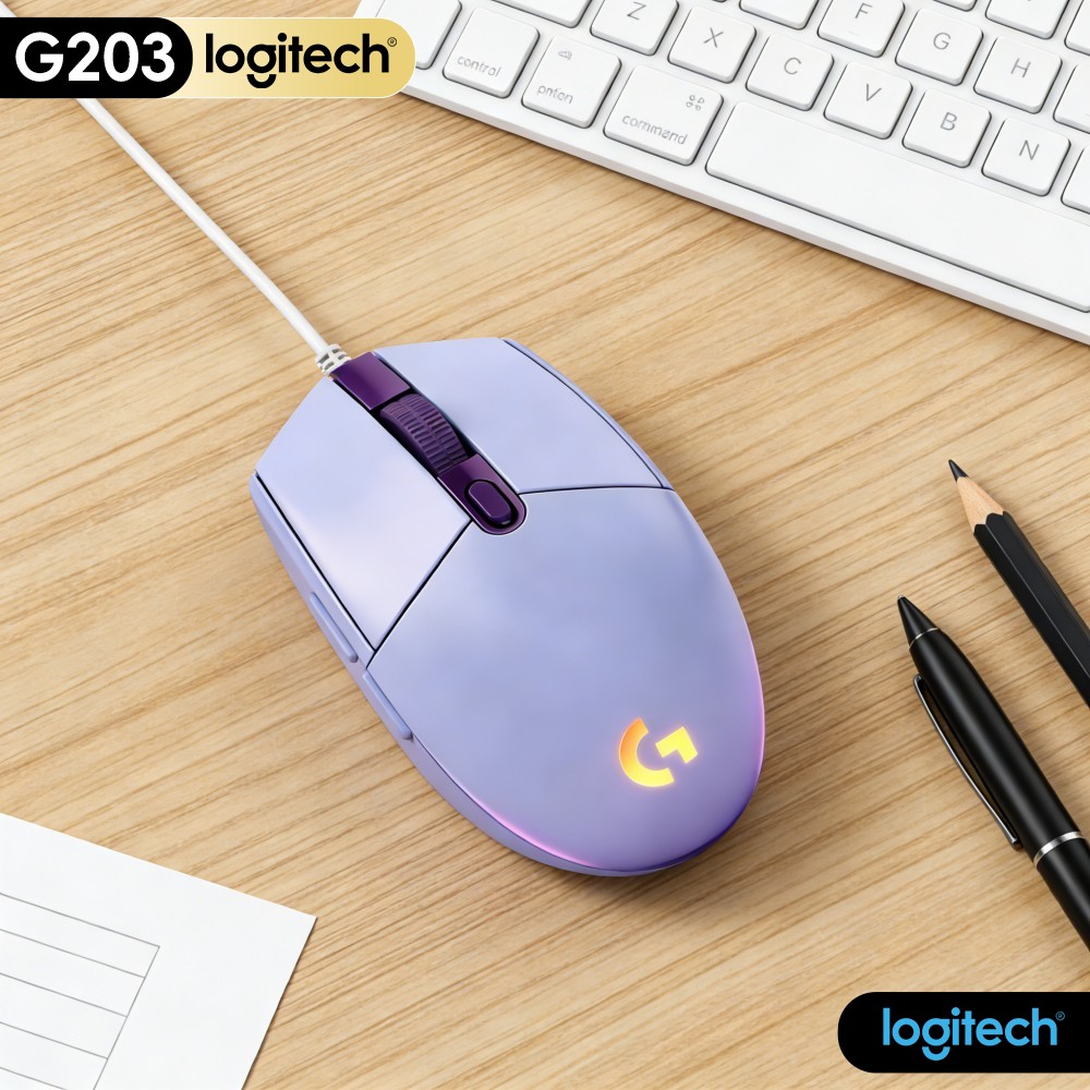 Logitech G203 Wired Gaming Mou - Logitech Mouse G203 recension och pris