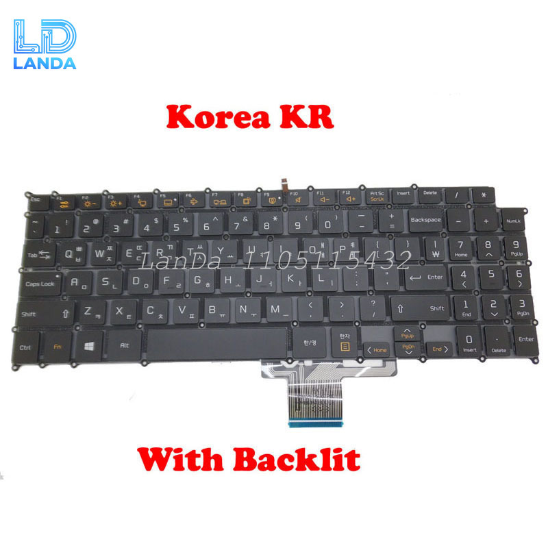 Laptop Backlit Korean KR Engli - Gaming Keyboard Backlit recension och pris