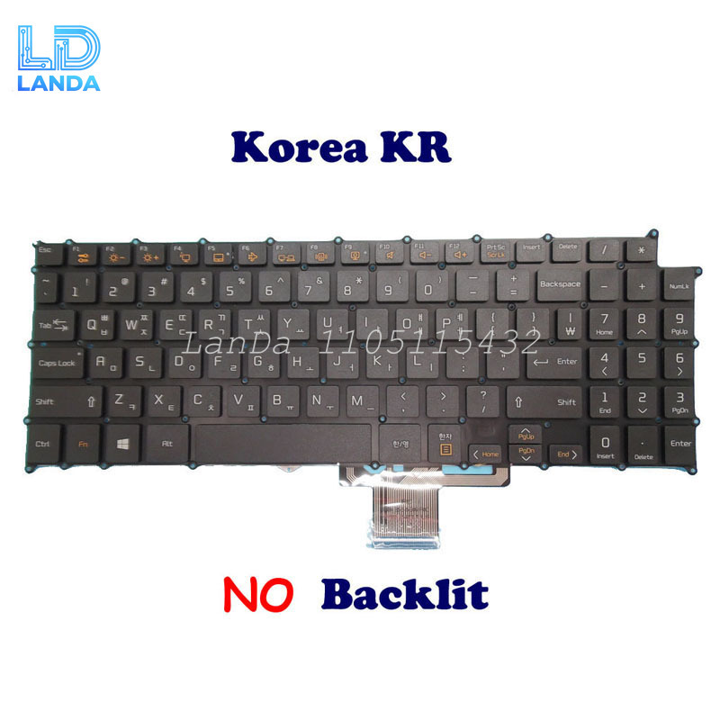 Laptop Backlit Korean KR Engli - Gaming Keyboard Backlit recension och pris
