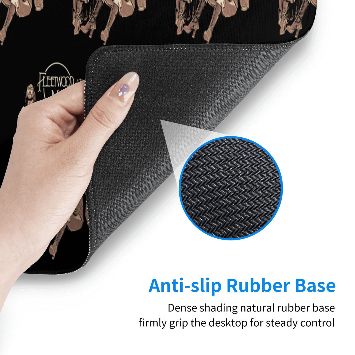 Large Mouse Pad Vintage Fleetw - Keyboard Gaming Mac recension och pris