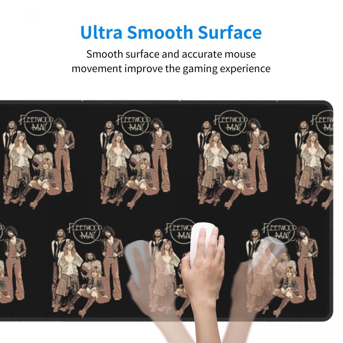 Large Mouse Pad Vintage Fleetw - Keyboard Gaming Mac recension och pris