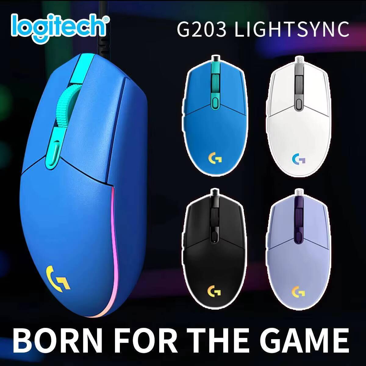 Logitech G203 Prodigy Wired Ga - Logitech Mouse G203 recension och pris