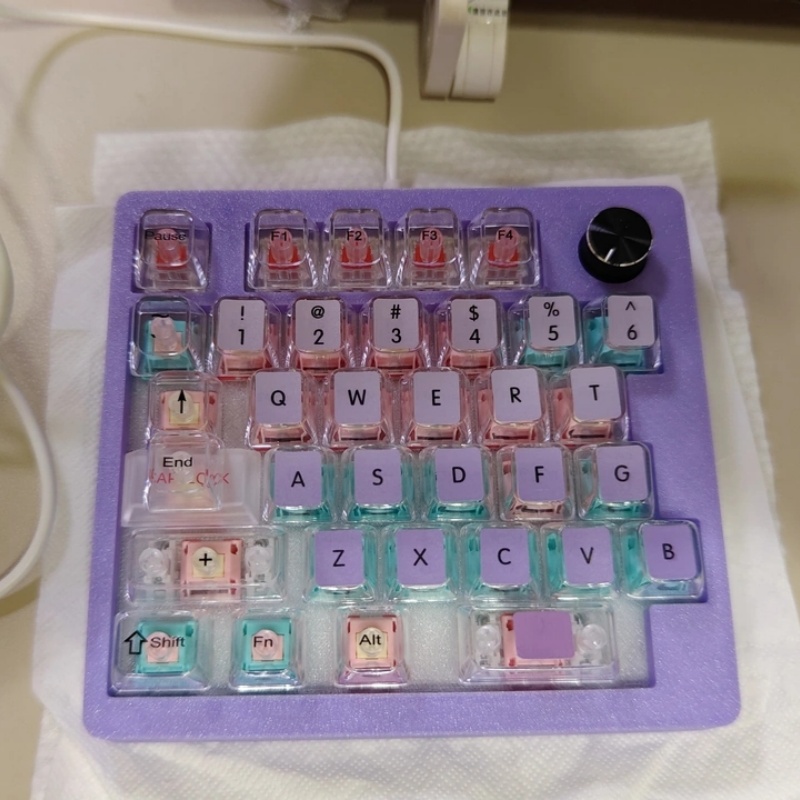 Wired One Handed Gaming Mechan - Gaming Keyboard Hand recension och pris