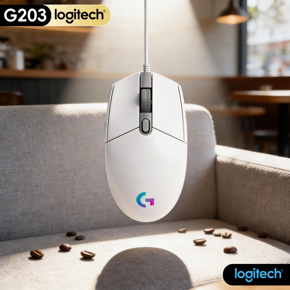 Logitech G203 Wired Gaming Mou - Logitech Mouse G203 recension och pris